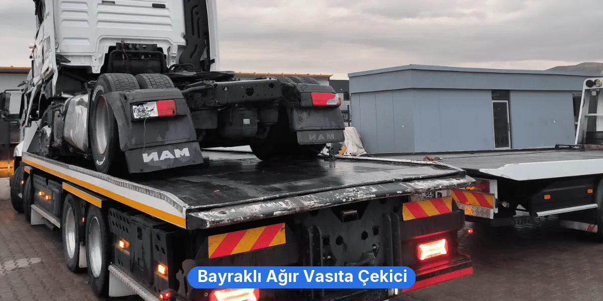 Bayraklı Ağır Vasıta Çekici