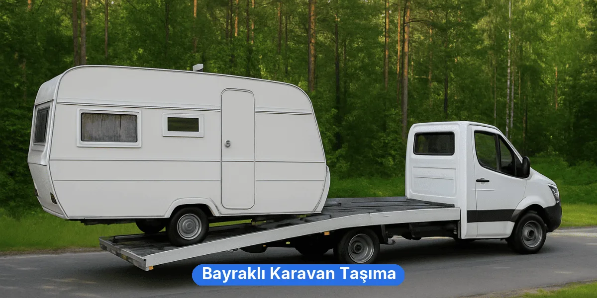 Bayraklı Karavan Taşıma